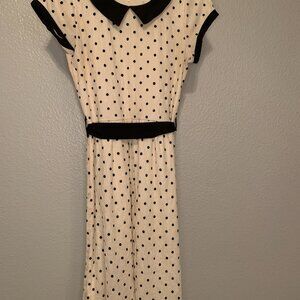40s Style Polka Dot Dress